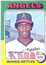1975 Topps Mini Baseball Cards      632     Morris Nettles RC